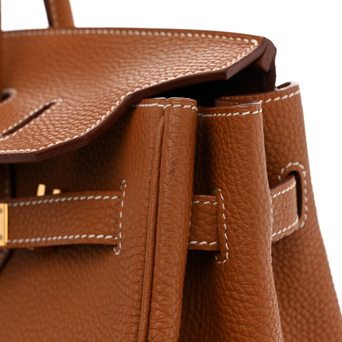 Taurillon Clemence Birkin 35 Gold product image 11, provided for visual reference and product detail review