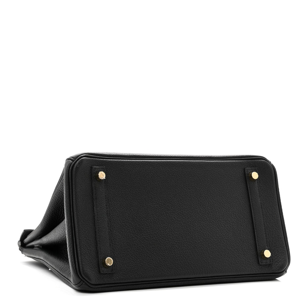 Togo Birkin 30 Black product image 4, provided for visual reference and product detail review