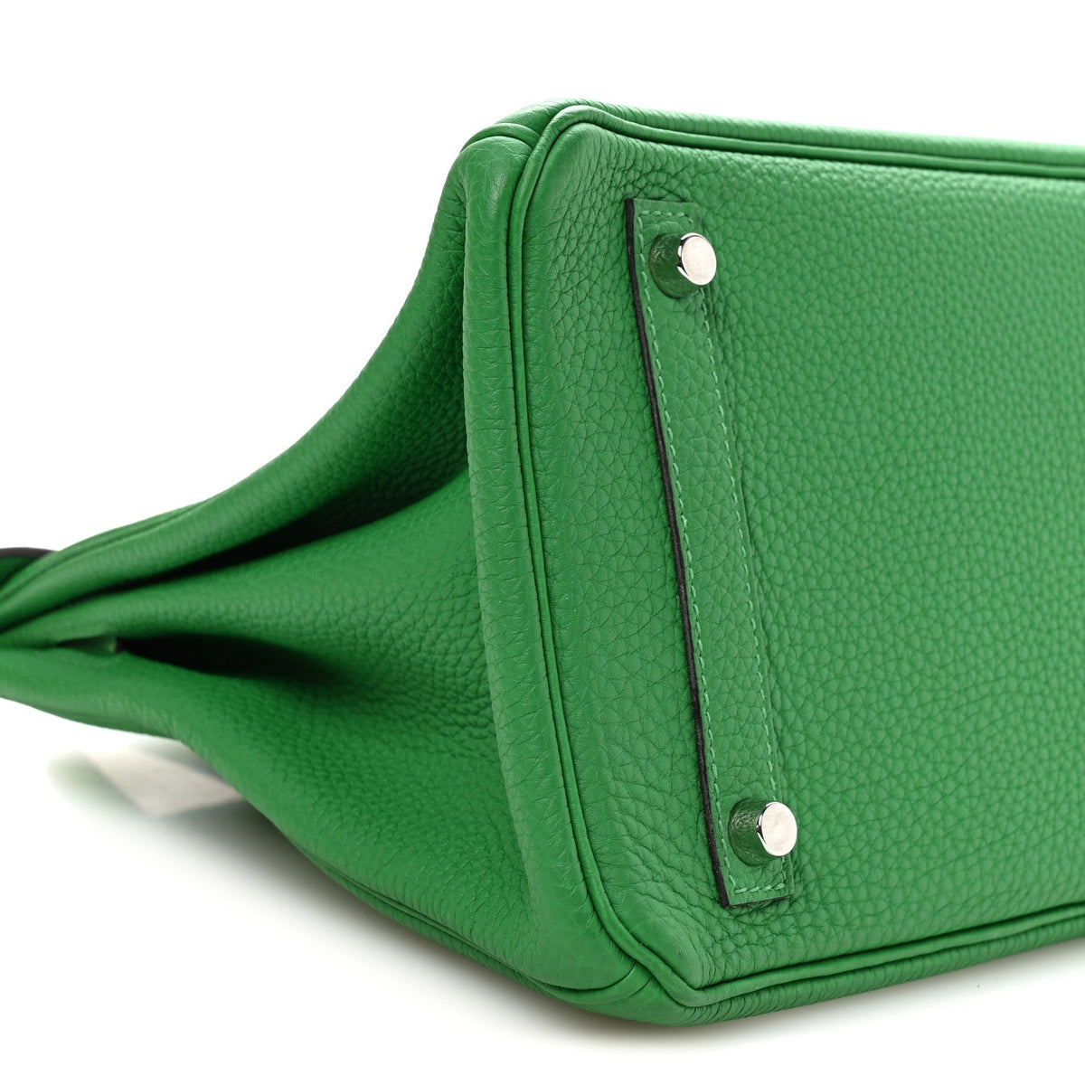 Taurillon Clemence Birkin 30 Menthe product image 9, provided for visual reference and product detail review