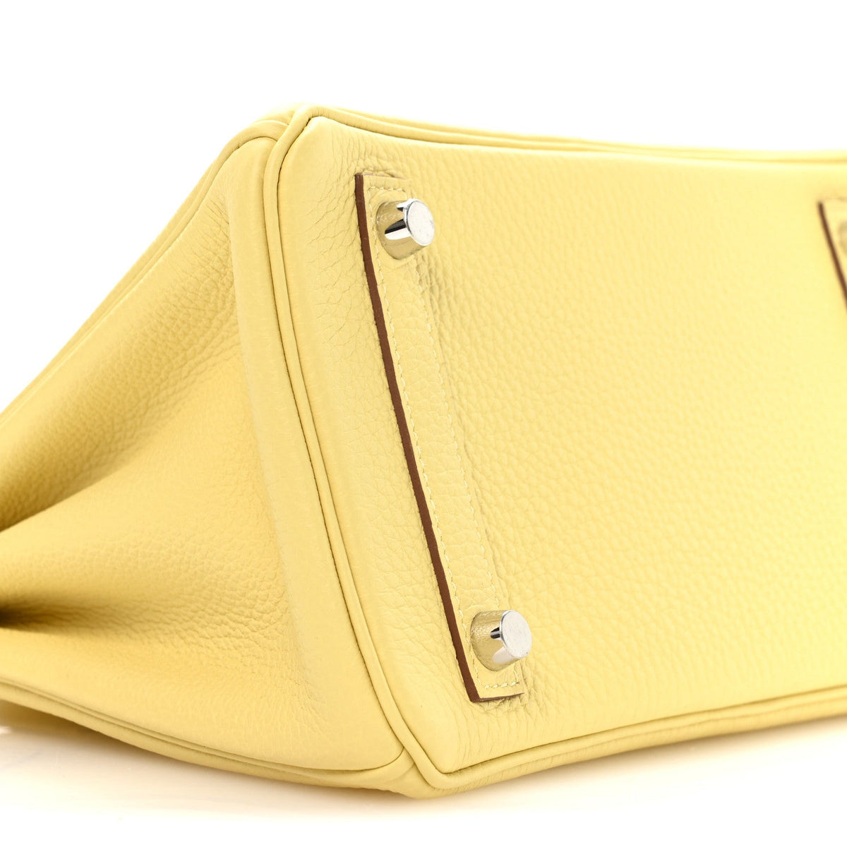 Togo Birkin 25 Jaune Poussin product image 9, provided for visual reference and product detail review