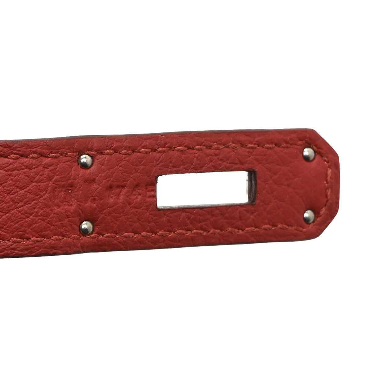 Togo Birkin 30 Vermillion product image 7, provided for visual reference and product detail review
