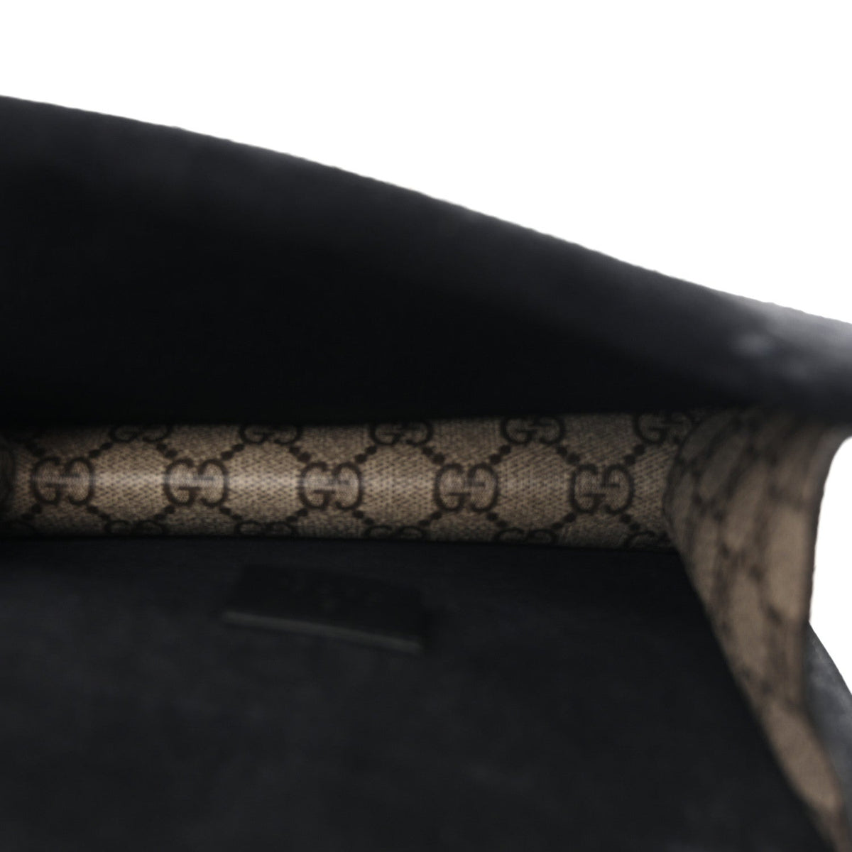 GG Supreme Monogram Mini Dionysus Shoulder Bag Black product image 5, provided for visual reference and product detail review