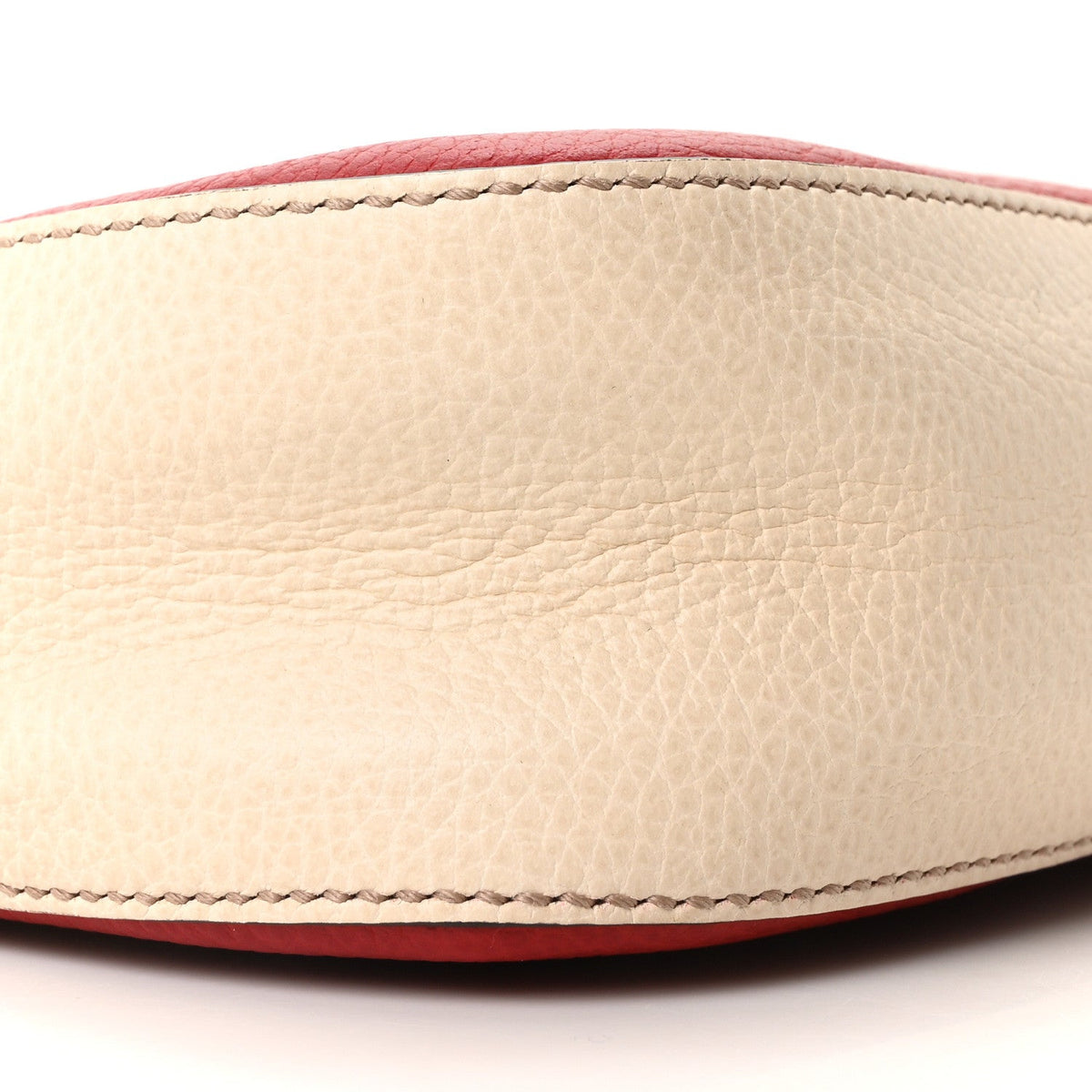 Dollar Calfskin Small Soho Disco Bag Hibiscus Red Mystic White Blue product image 9, provided for visual reference and