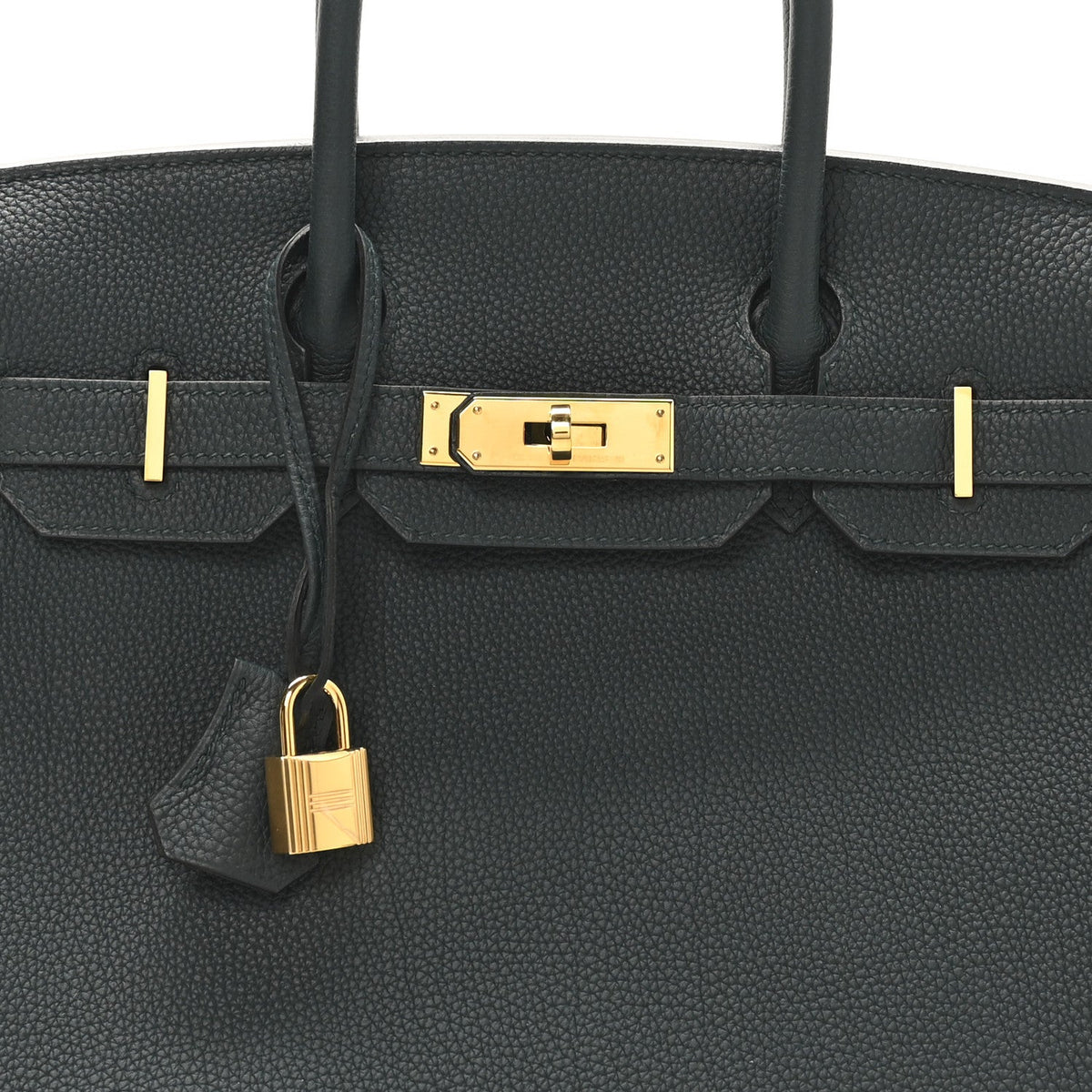 Togo Birkin 30 Vert Cypress product image 8, provided for visual reference and product detail review