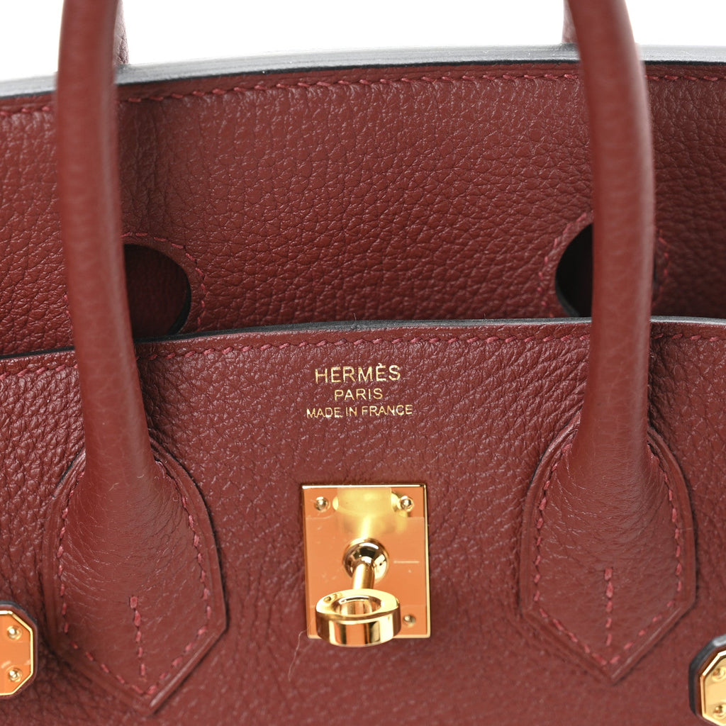 Togo Birkin 25 Rouge H product image 11, provided for visual reference and product detail review