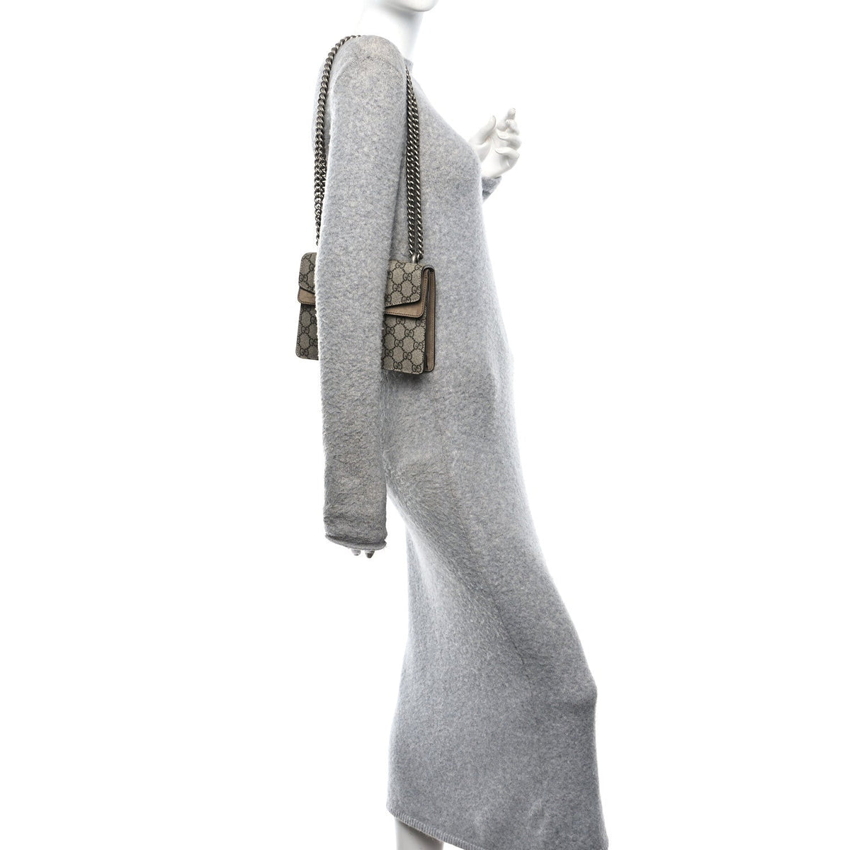 GG Supreme Monogram Mini Dionysus Shoulder Bag Taupe product image 2, provided for visual reference and product detail review