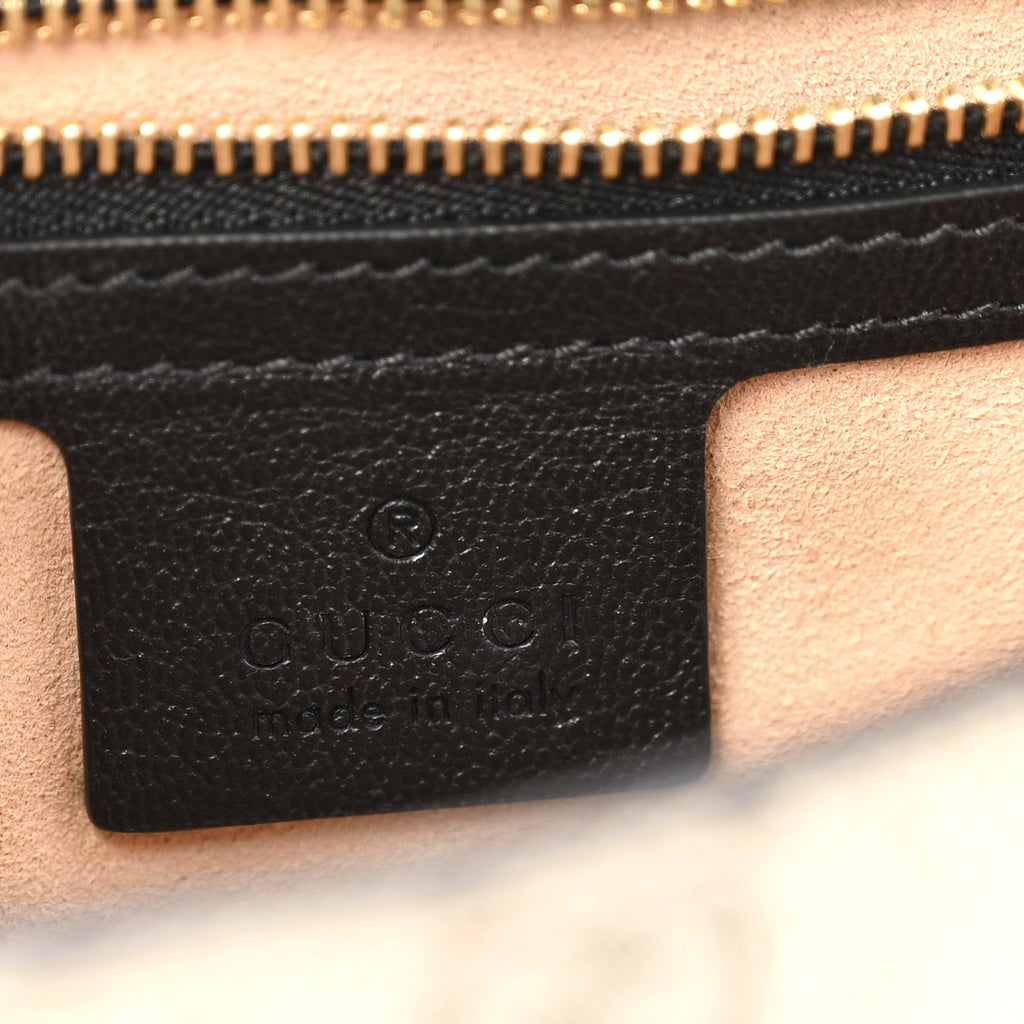 GG Supreme Monogram Calfskin Small Padlock Messenger Shoulder Bag Beige Black Cuir product image 6, provided for visual
