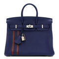 Togo Swift Officier Birkin 25 Bleu Encre Bordeaux product image 1, provided for visual reference and product detail review