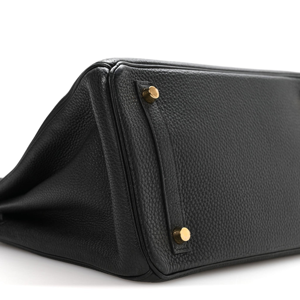 Togo BIRKIN 30 Black product image 9, provided for visual reference and product detail review