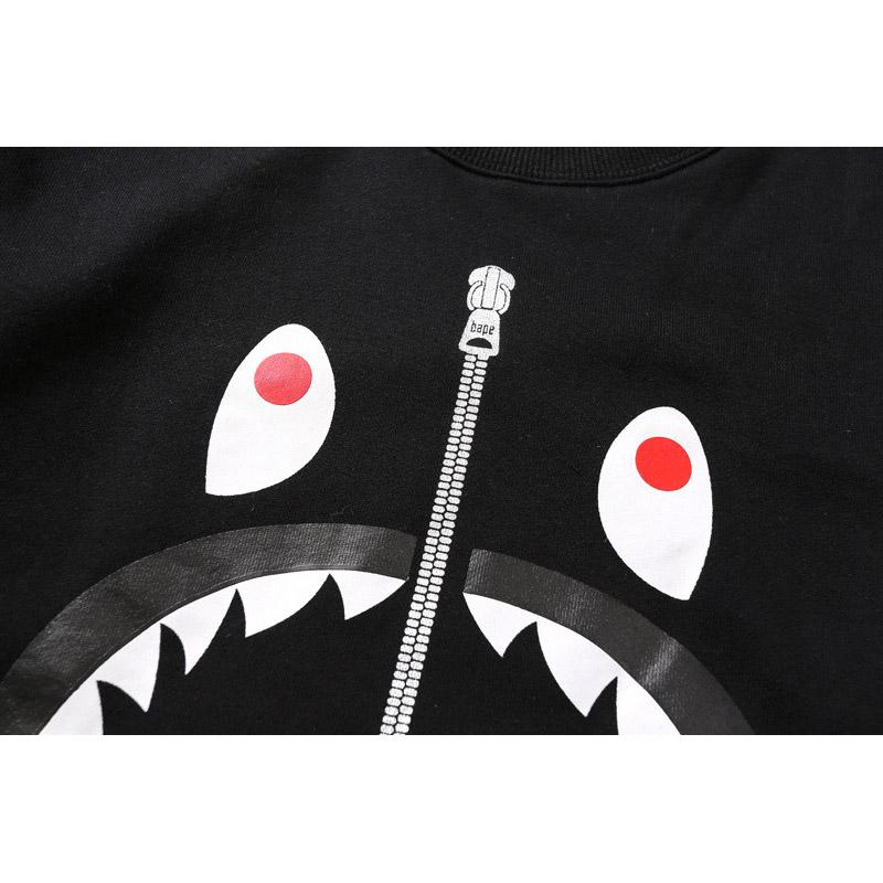 Bathing Ape Sweatshirts Zipper round-Neck Pullover Autumn and Winter Male and Female Couples Wear Base product image 5,