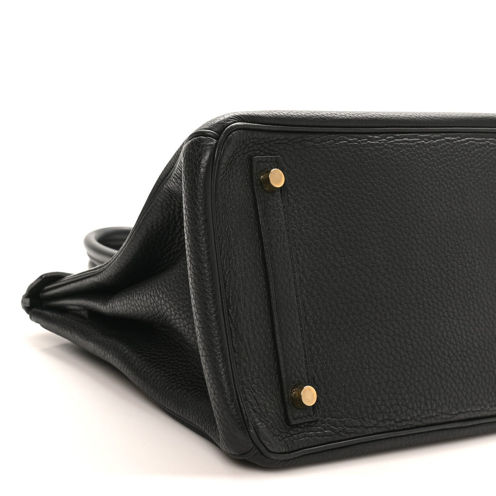 Togo BIRKIN 30 Black product image 9, provided for visual reference and product detail review
