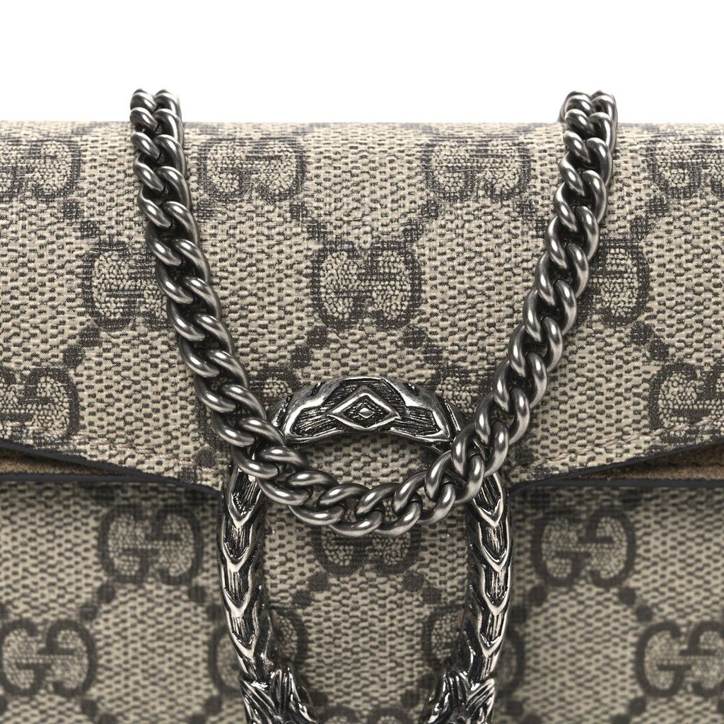 GG Supreme Monogram Super Mini Dionysus Shoulder Bag Taupe product image 7, provided for visual reference and product detail
