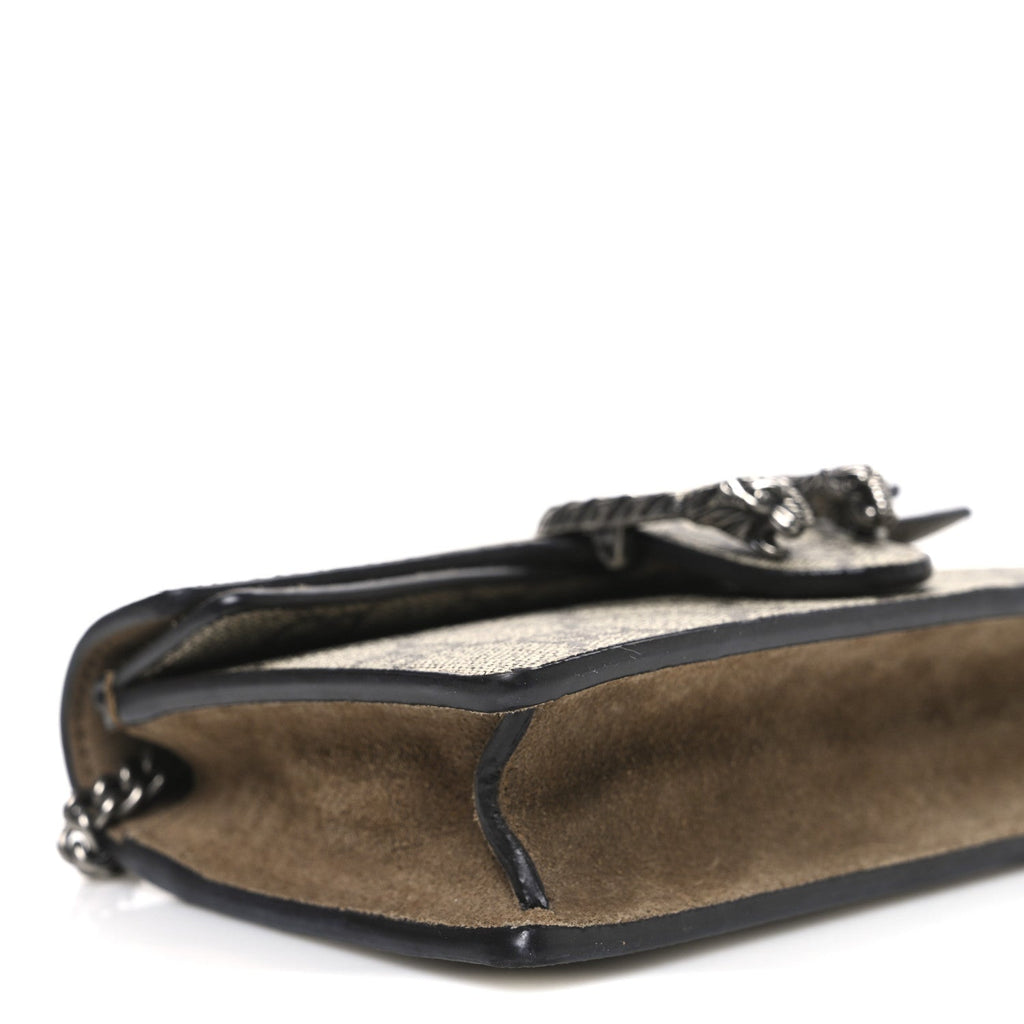 GG Supreme Monogram Super Mini Dionysus Shoulder Bag Taupe product image 8, provided for visual reference and product detail