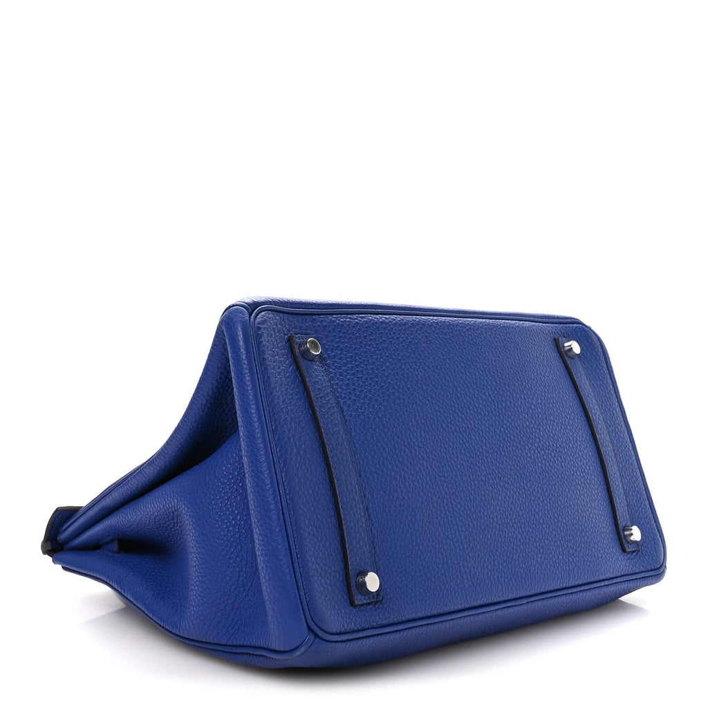 Togo BIRKIN 35 Bleu France product image 4, provided for visual reference and product detail review