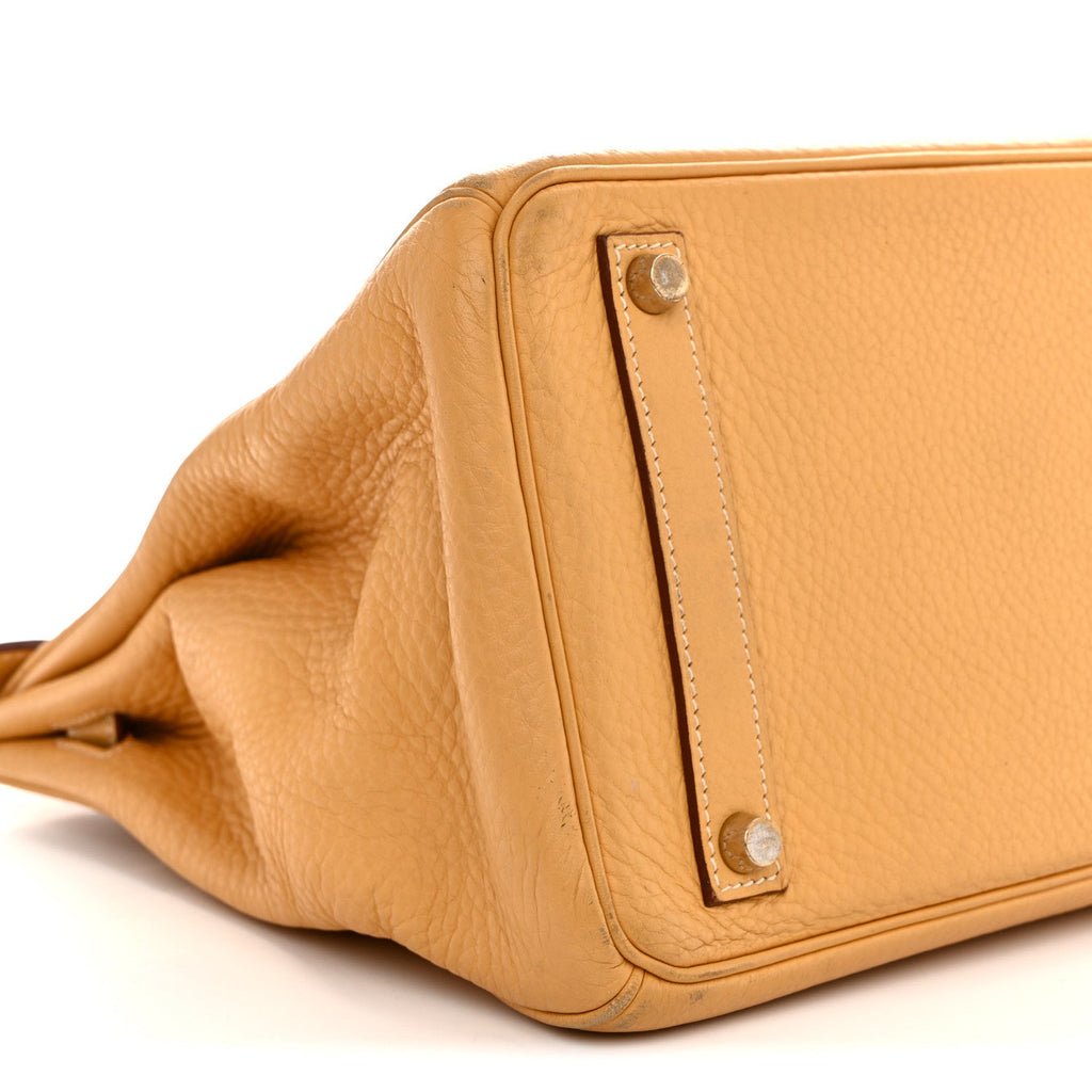 Taurillon Clemence HAC Birkin 32 Natural Sable product image 9, provided for visual reference and product detail review