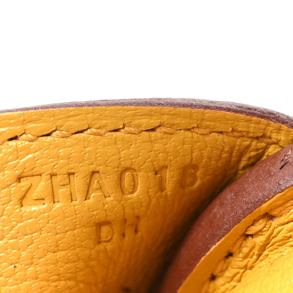 Togo BIRKIN 30 Jaune Ambre product image 6, provided for visual reference and product detail review