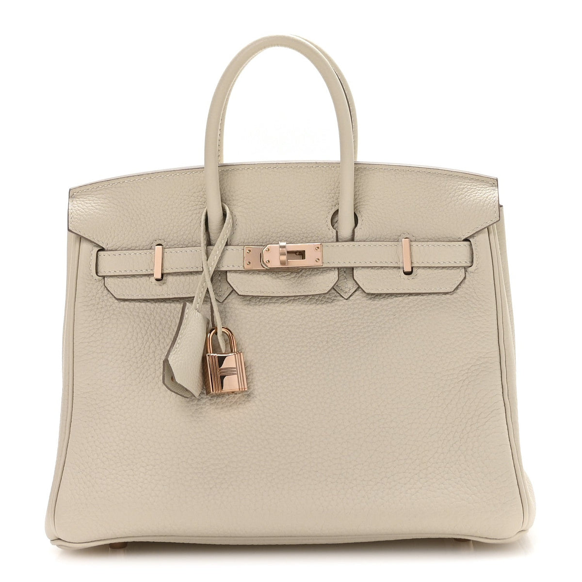Togo Birkin 25 Craie product image 1, provided for visual reference and product detail review