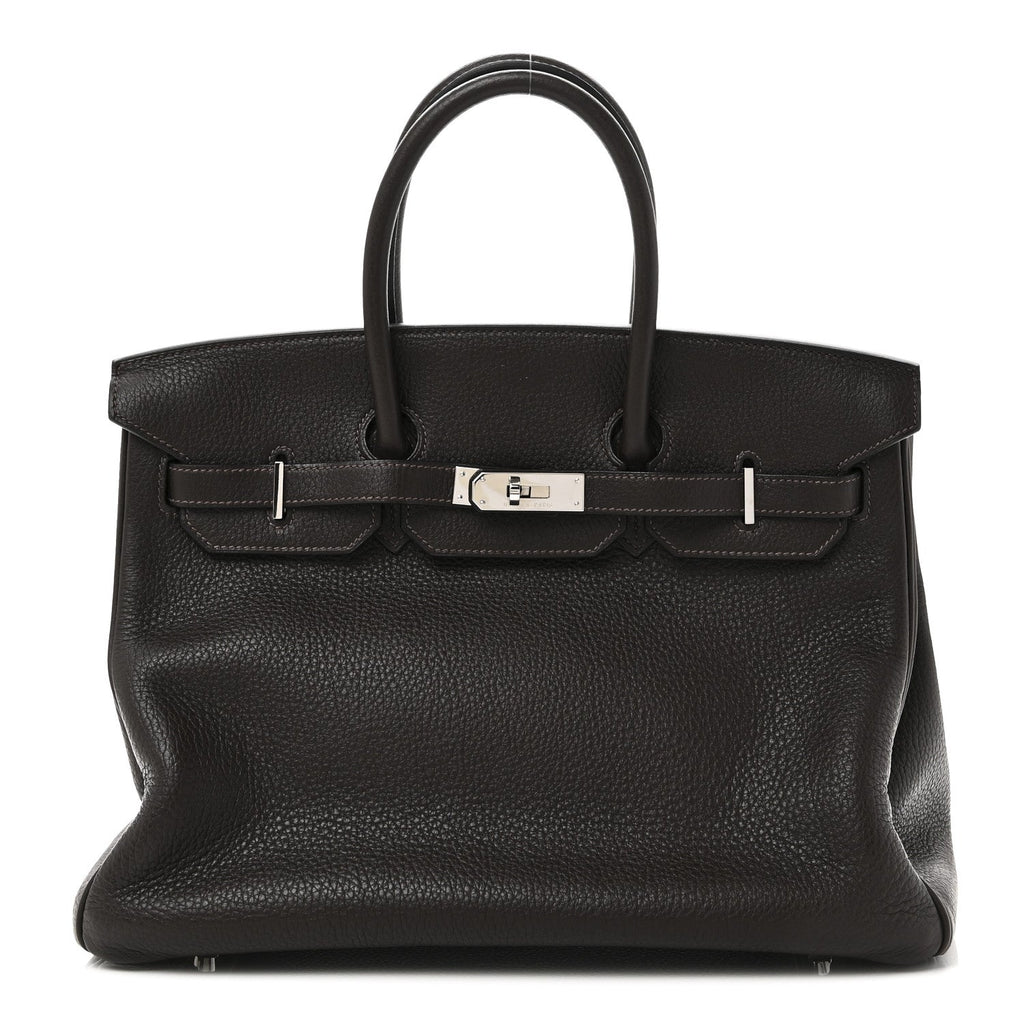 Togo BIRKIN 35 Chocolate product image 1, provided for visual reference and product detail review