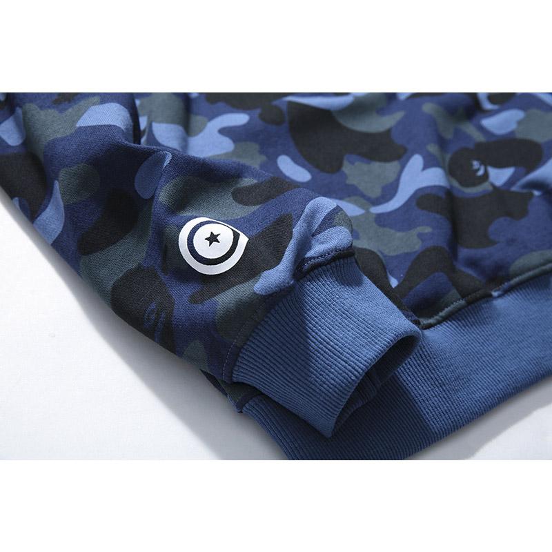 Bathing Ape Sweatshirts Loose Hip Hop round Neck Sweater for Men product image 5, provided for visual reference and product