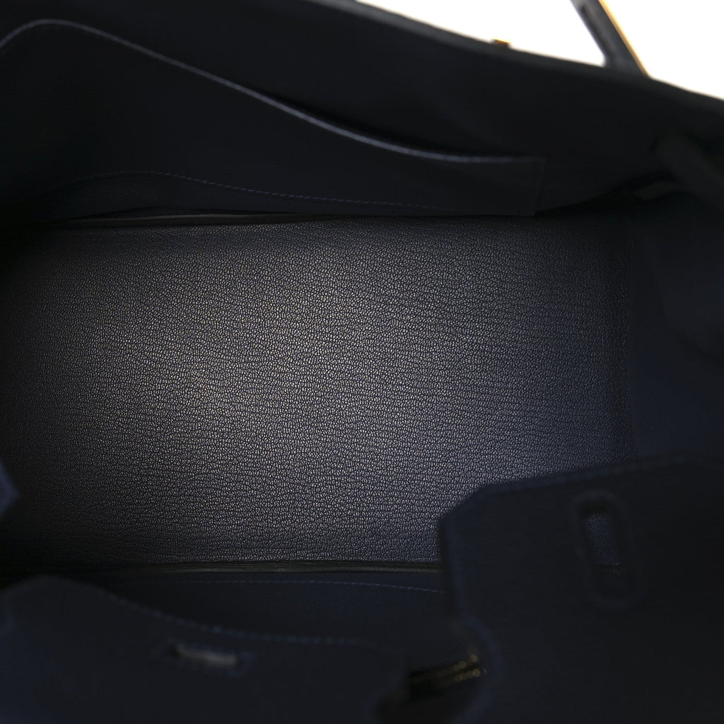 Togo Birkin 30 Bleu Nuit product image 5, provided for visual reference and product detail review