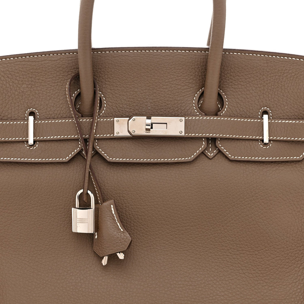 Togo BIRKIN 35 Etoupe product image 8, provided for visual reference and product detail review