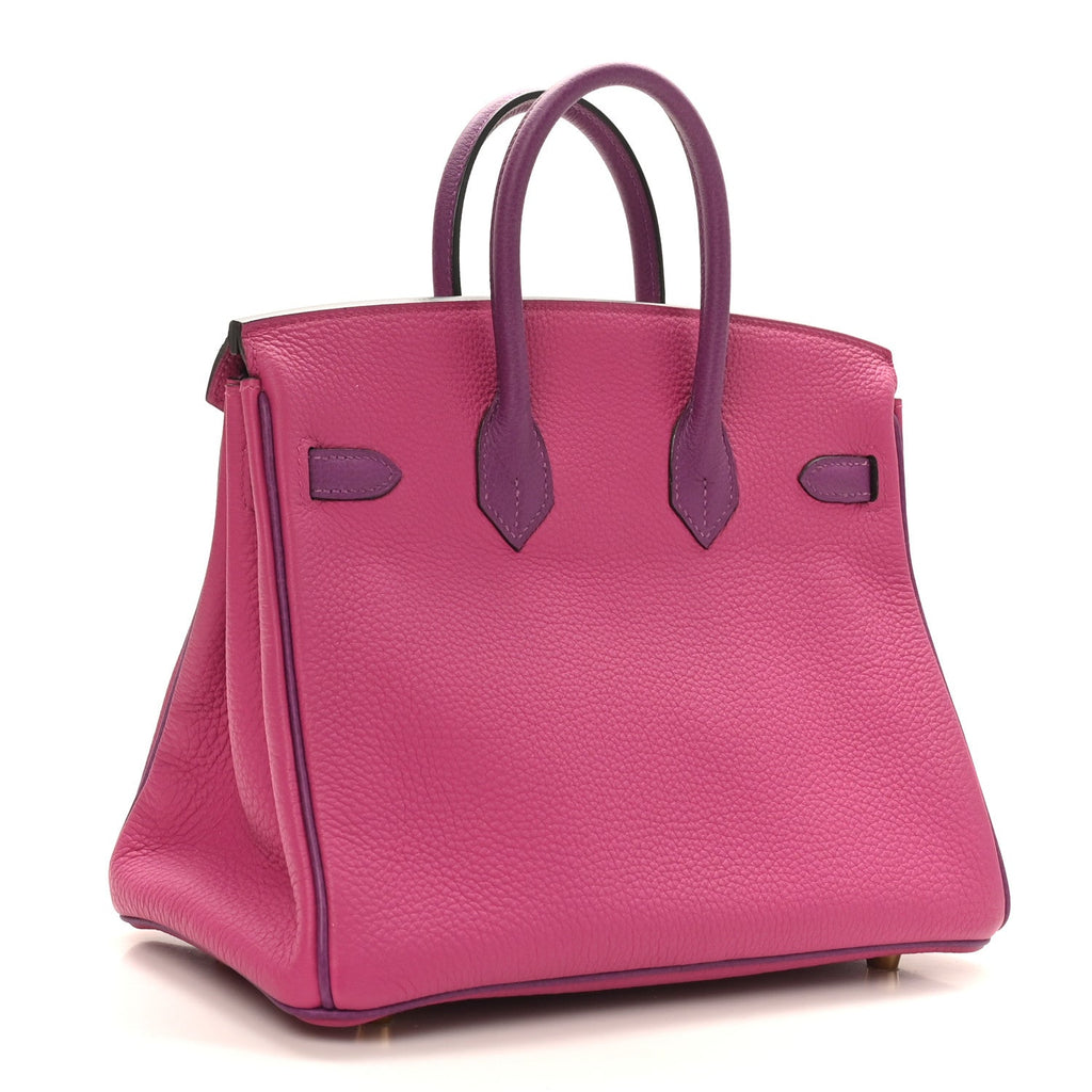 Togo Horseshoe Birkin 25 Rose Pourpre Cassis product image 3, provided for visual reference and product detail review