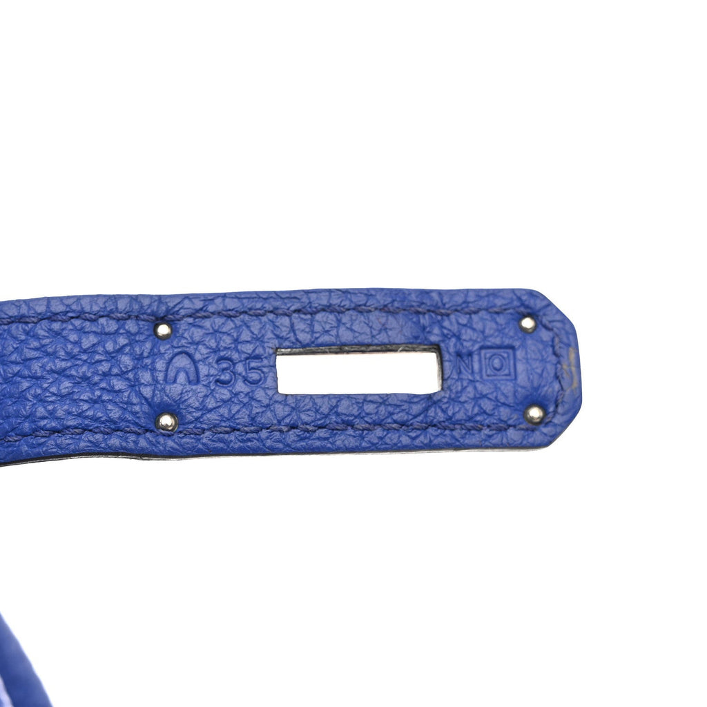 Togo Kelly Retourne 35 Bleu Electrique product image 7, provided for visual reference and product detail review