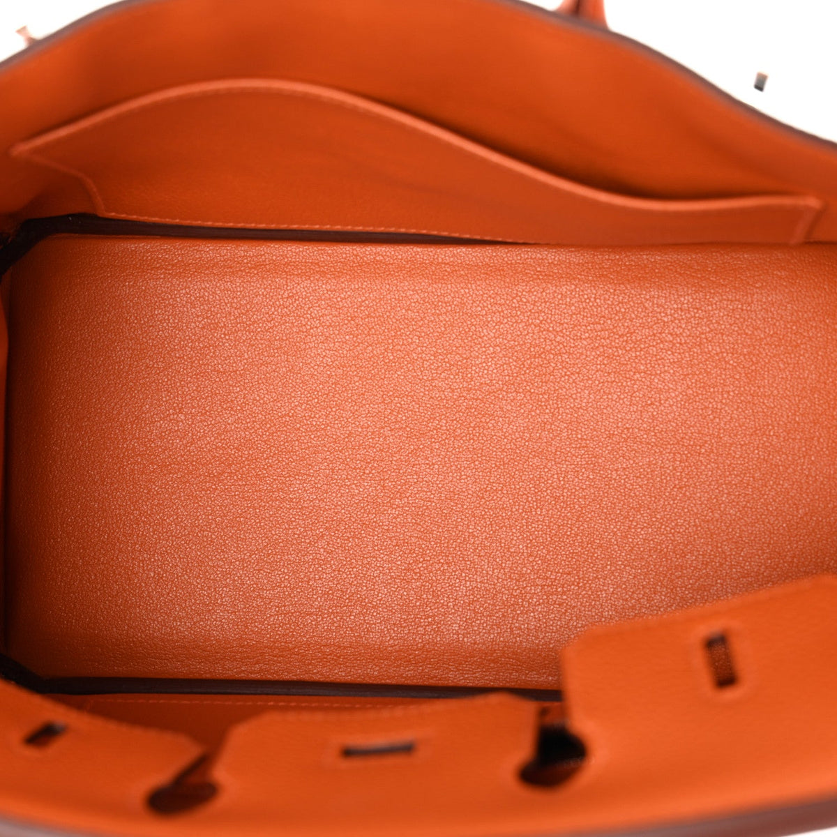 Togo Birkin 25 Orange product image 5, provided for visual reference and product detail review