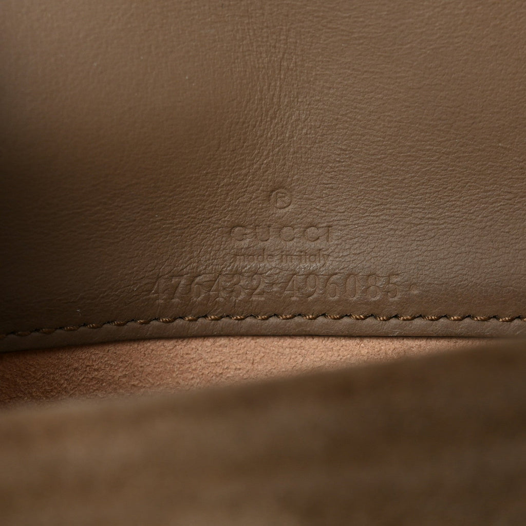 GG Supreme Monogram Super Mini Dionysus Shoulder Bag Taupe product image 6, provided for visual reference and product detail