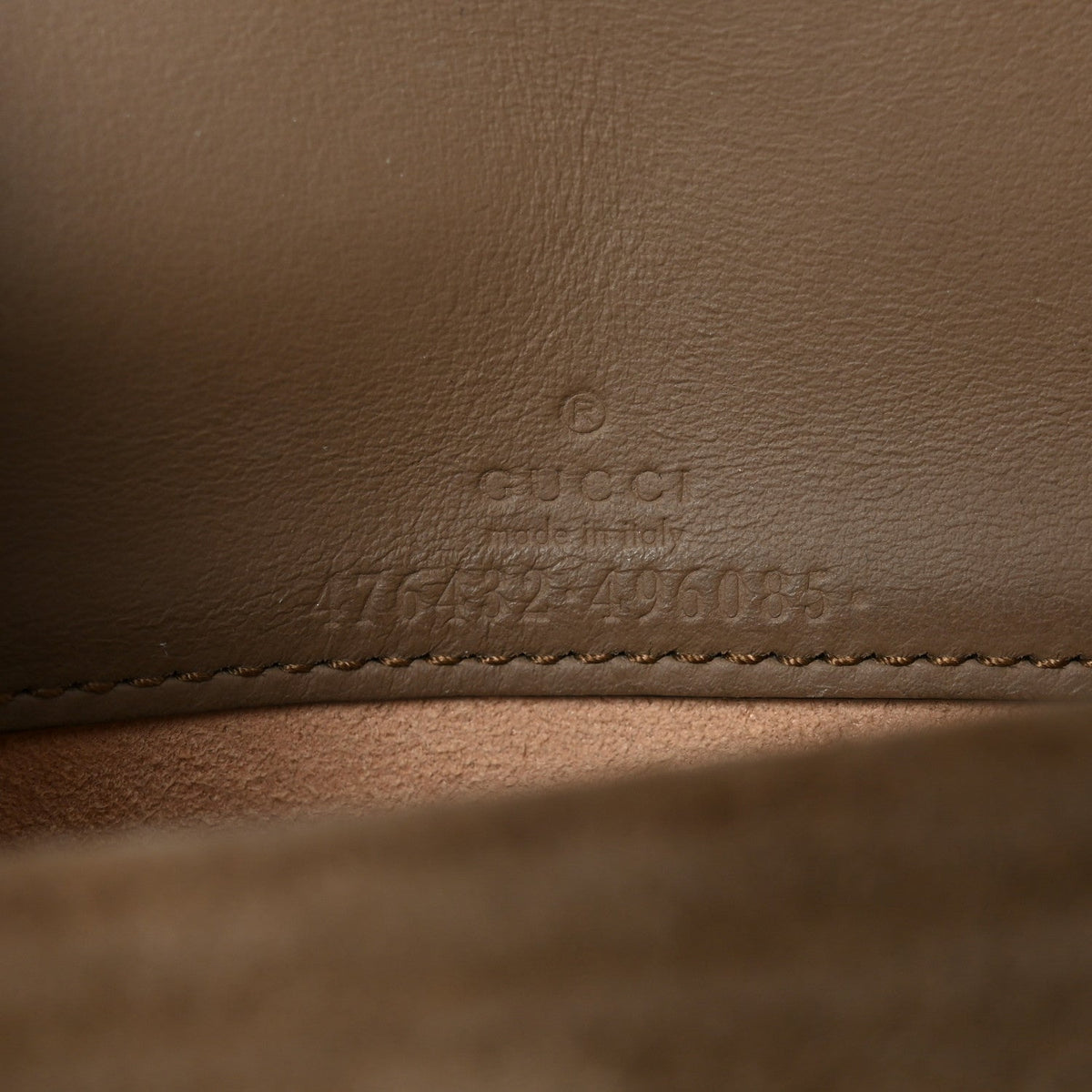 GG Supreme Monogram Super Mini Dionysus Shoulder Bag Taupe product image 6, provided for visual reference and product detail