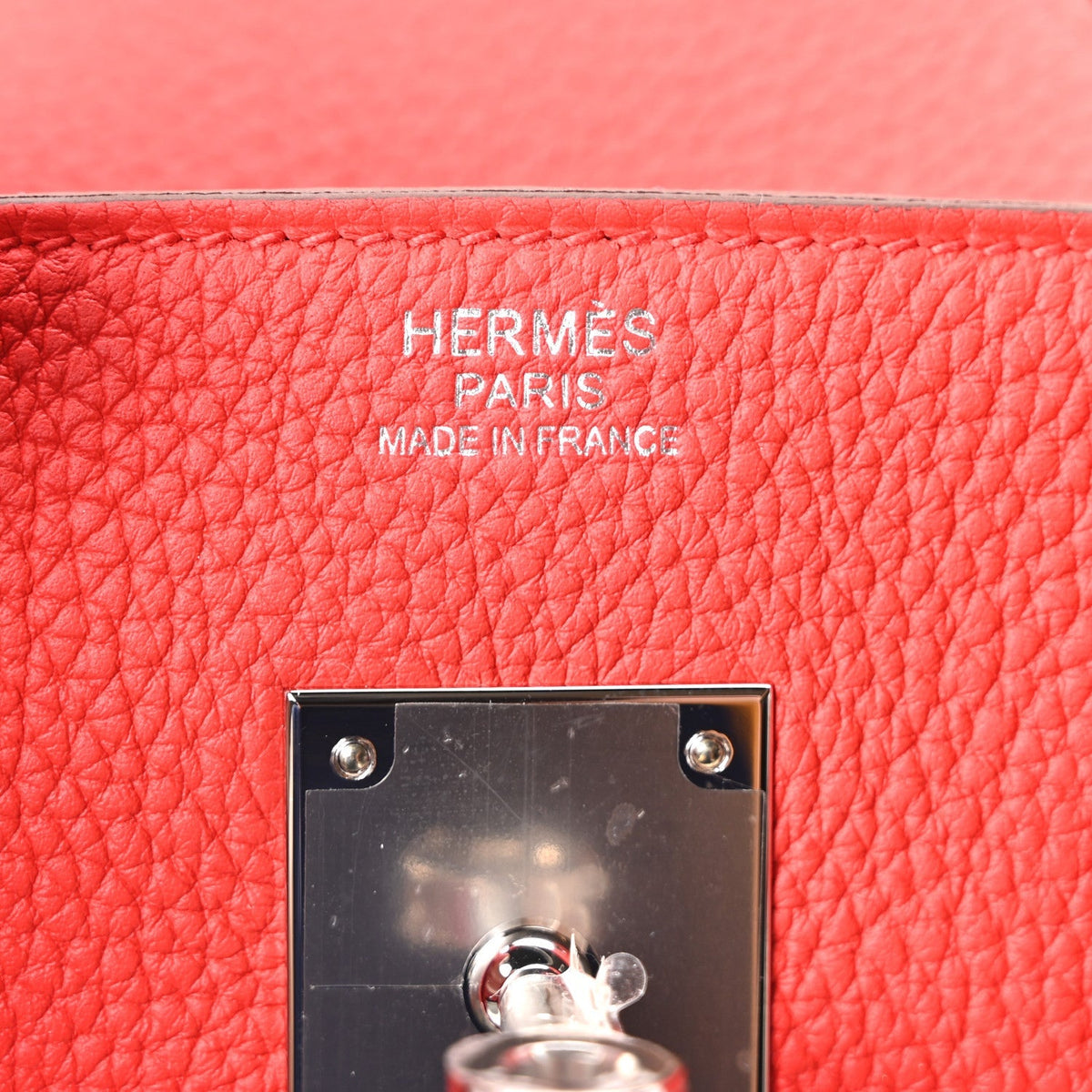 Togo Birkin 30 Rouge Radieux product image 6, provided for visual reference and product detail review