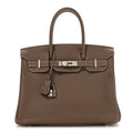 Togo Birkin 30 Etoupe product image 1, provided for visual reference and product detail review