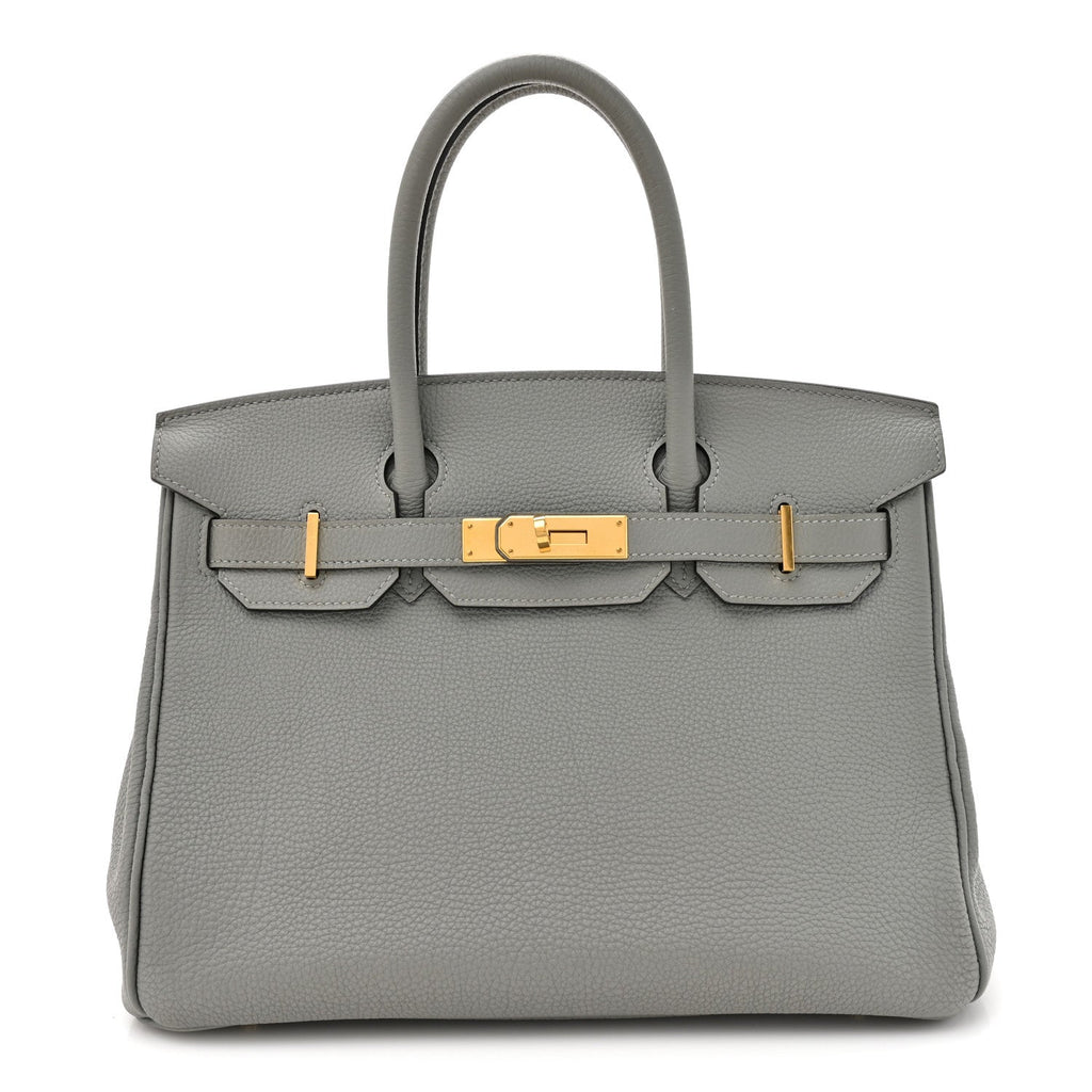 Togo BIRKIN 30 Gris Mouette product image 1, provided for visual reference and product detail review