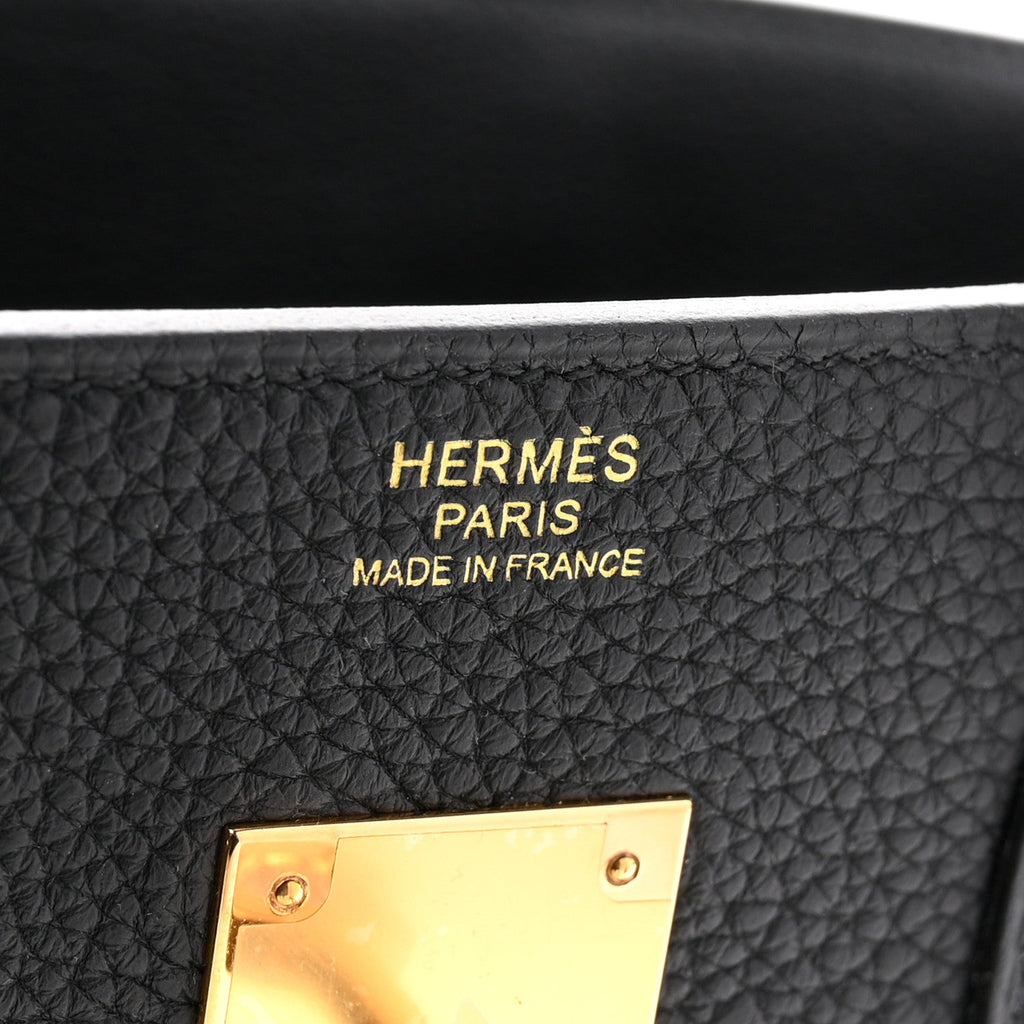 Togo Swift Canvas 3 in 1 Birkin 30 Black product image 8, provided for visual reference and product detail review