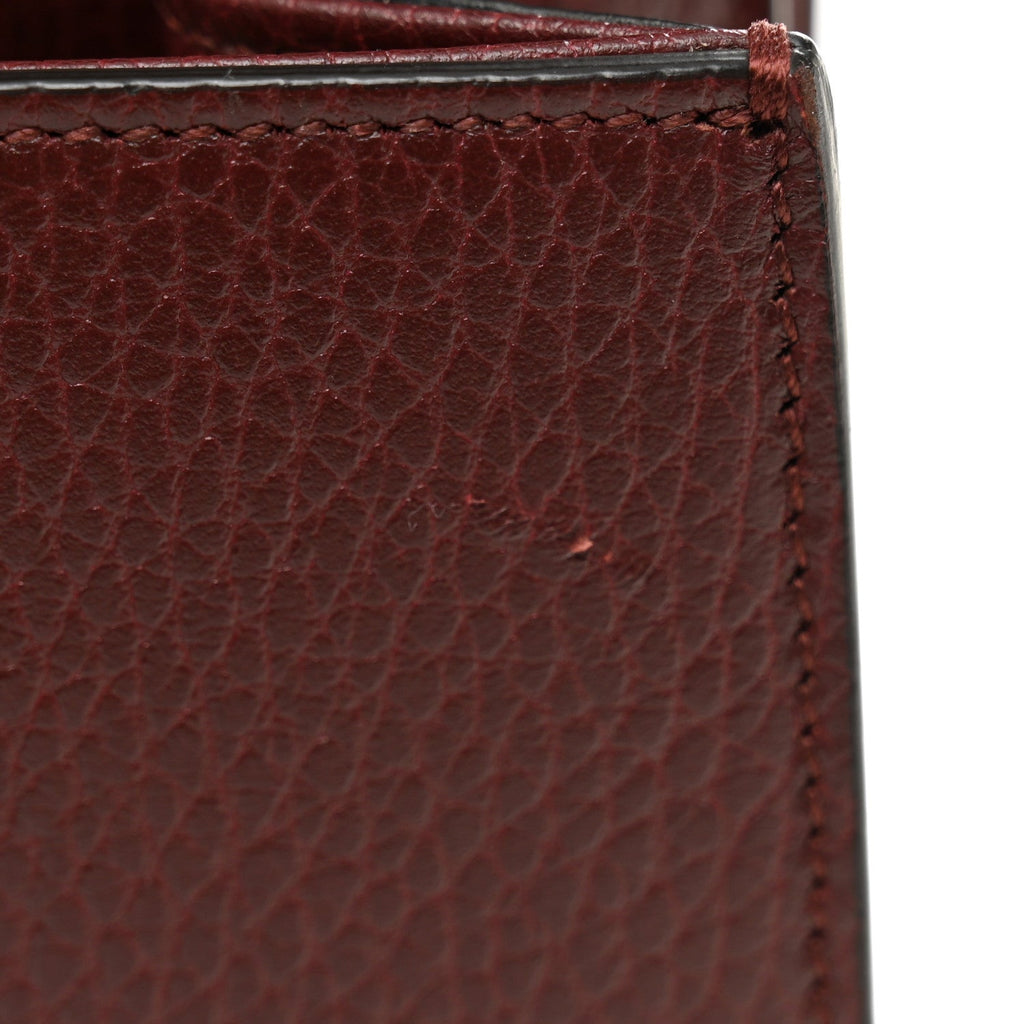Dollar Calfskin Crystal Web Mini Dionysus Bamboo Top Handle Bag Vintage Bordeaux Black Diamond product image 12, provided
