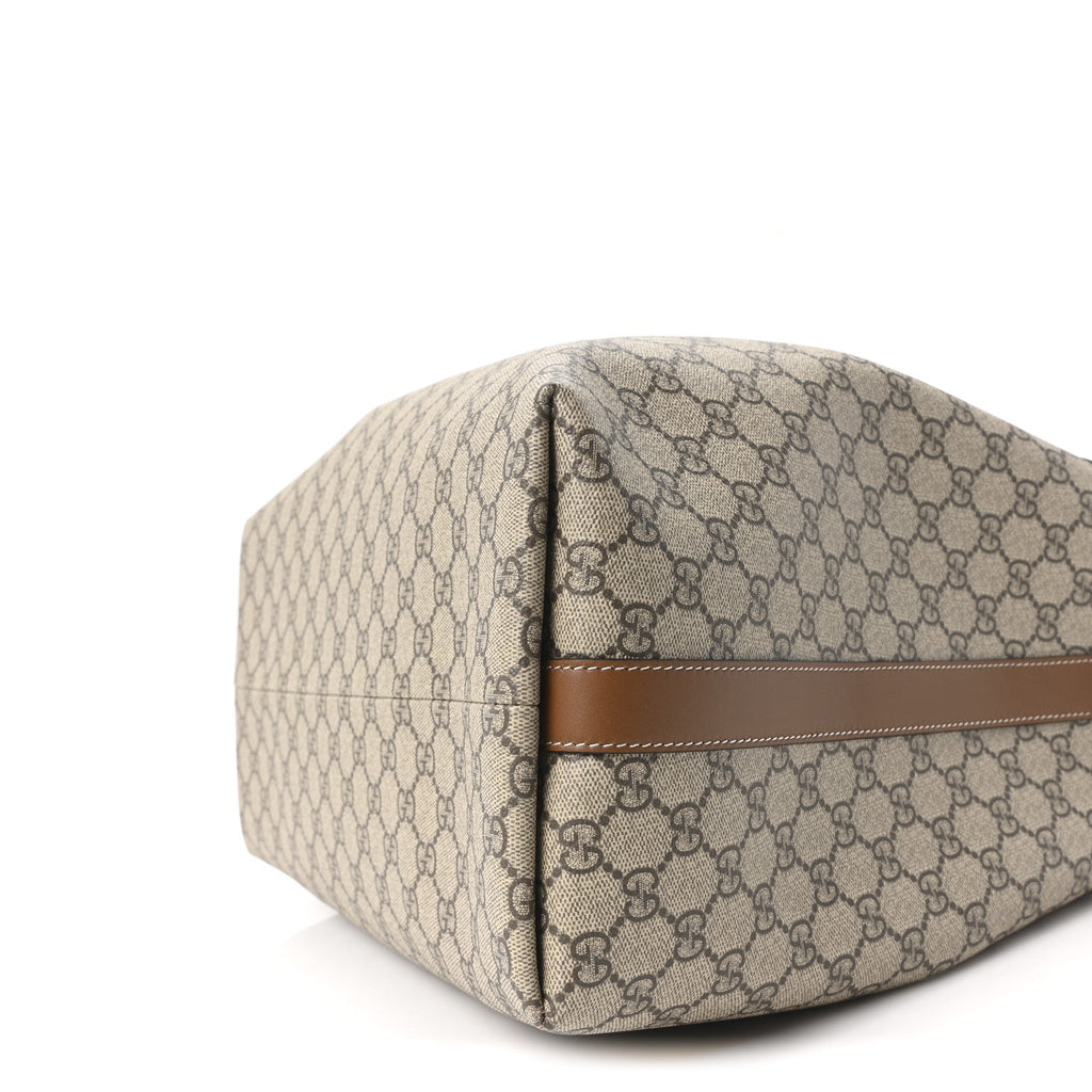 GG Icon Monogram Padlock Shoulder Bag Beige Dark Brown product image 10, provided for visual reference and product detail