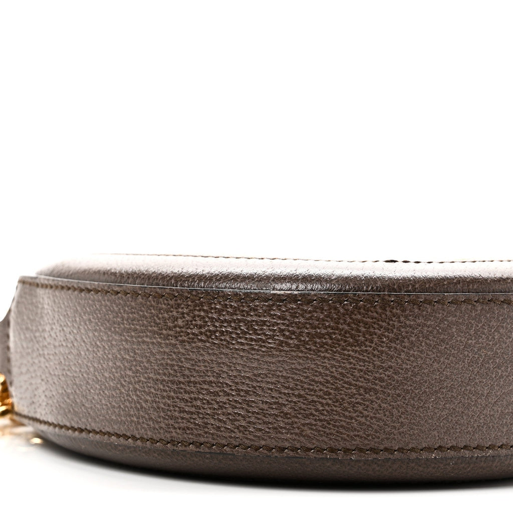 GG Supreme Monogram Web Mini Ophidia Round Shoulder Bag Brown product image 9, provided for visual reference and product