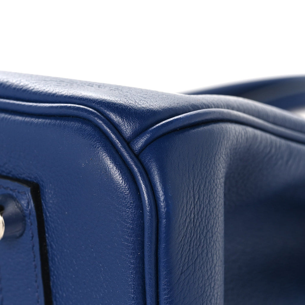 Taurillon Novillo Sea Surf Birkin 35 Bleu Saphir product image 11, provided for visual reference and product detail review