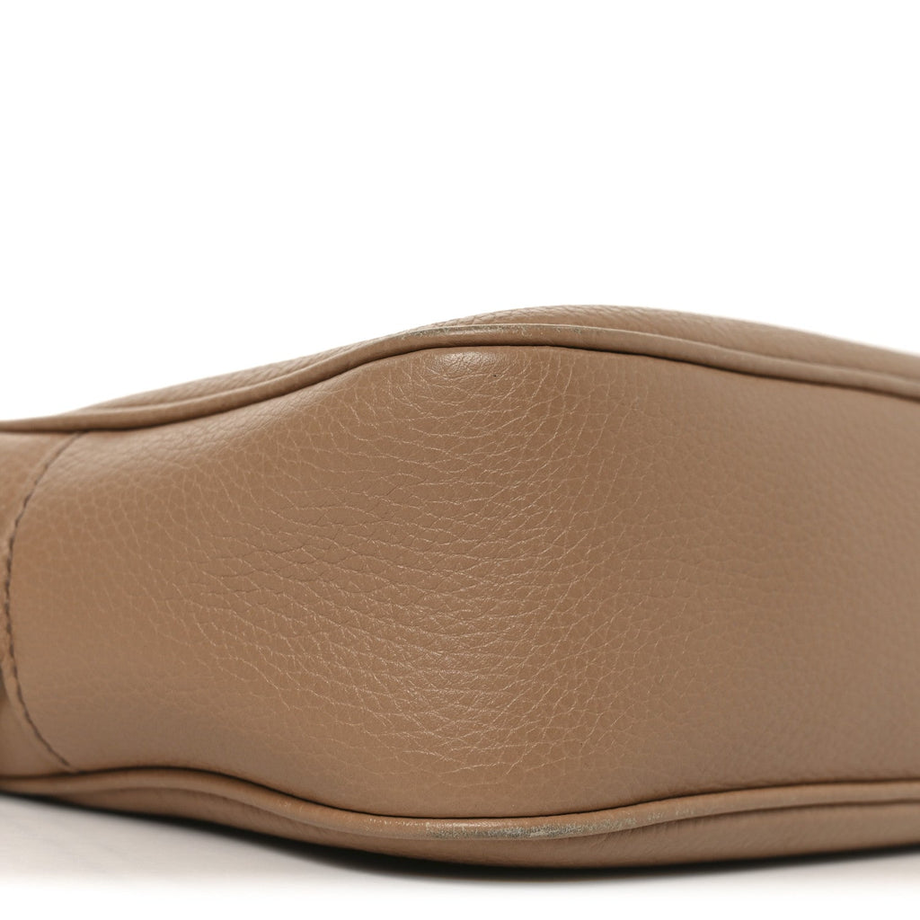 Pebbled Calfskin Small Soho Disco Bag Rose Beige product image 9, provided for visual reference and product detail review
