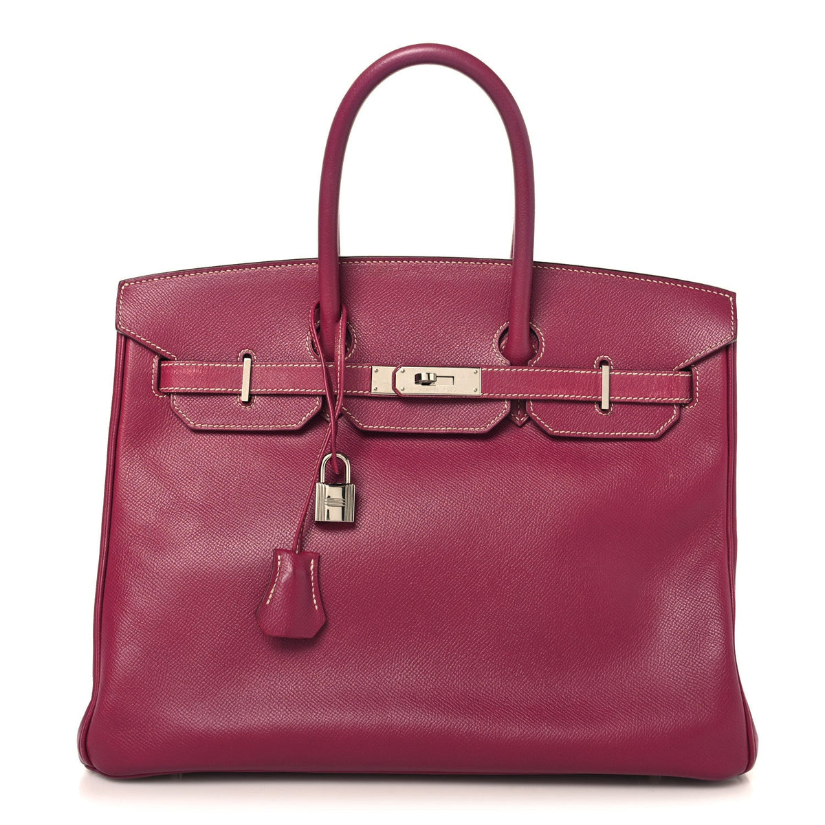 Epsom Candy Birkin 35 Tosca Rose Tyrien product image 1, provided for visual reference and product detail review