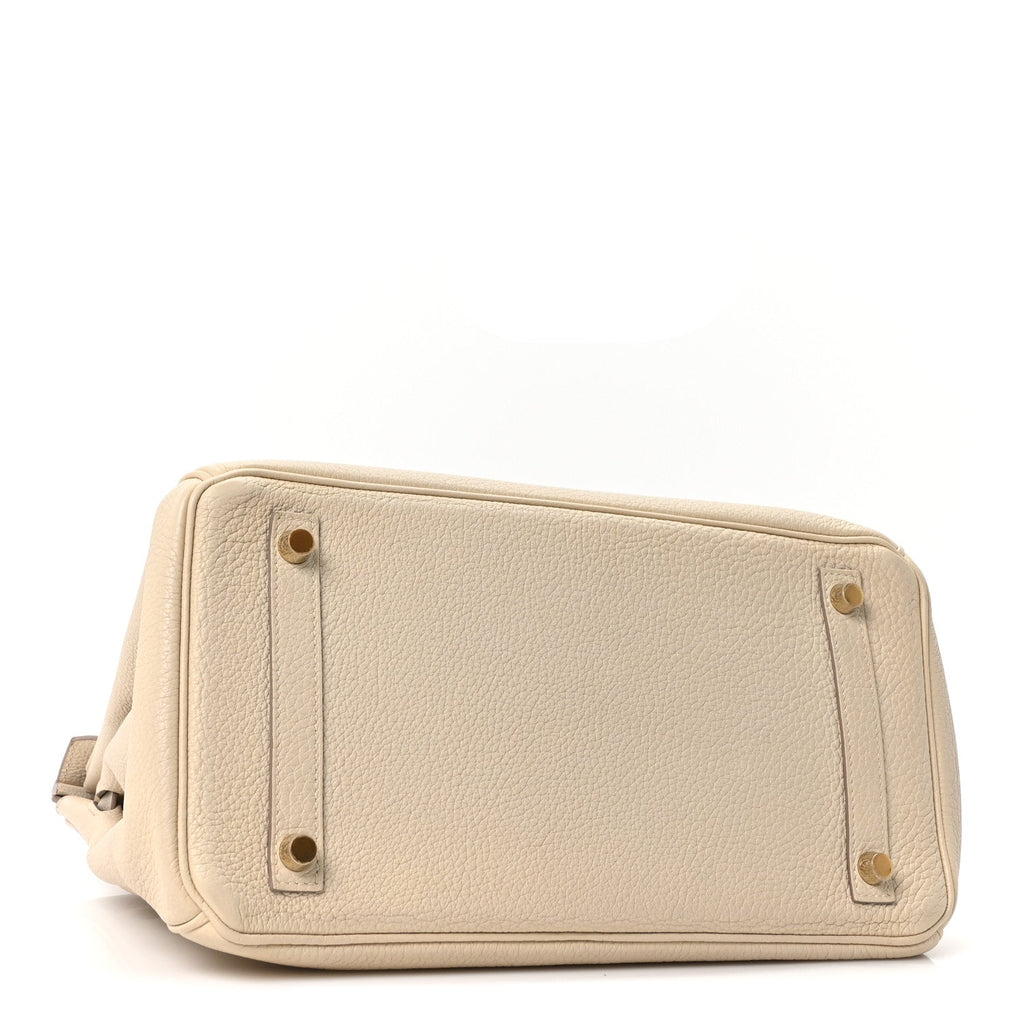 Togo Birkin 30 Craie product image 3, provided for visual reference and product detail review