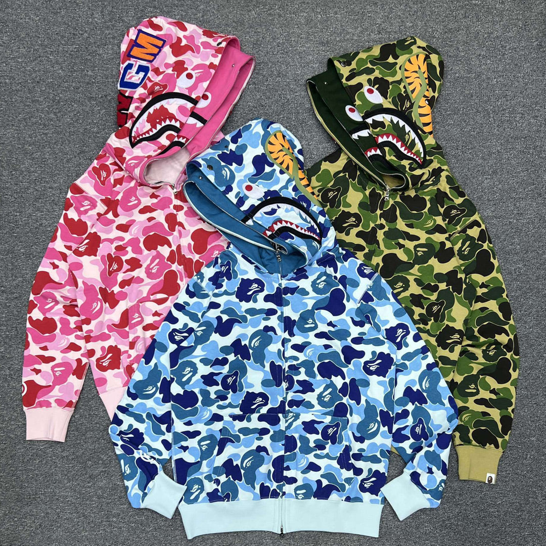 Bape Hoodie Zip-Up Cardigan Hoodie product image 1, provided for visual reference and product detail review