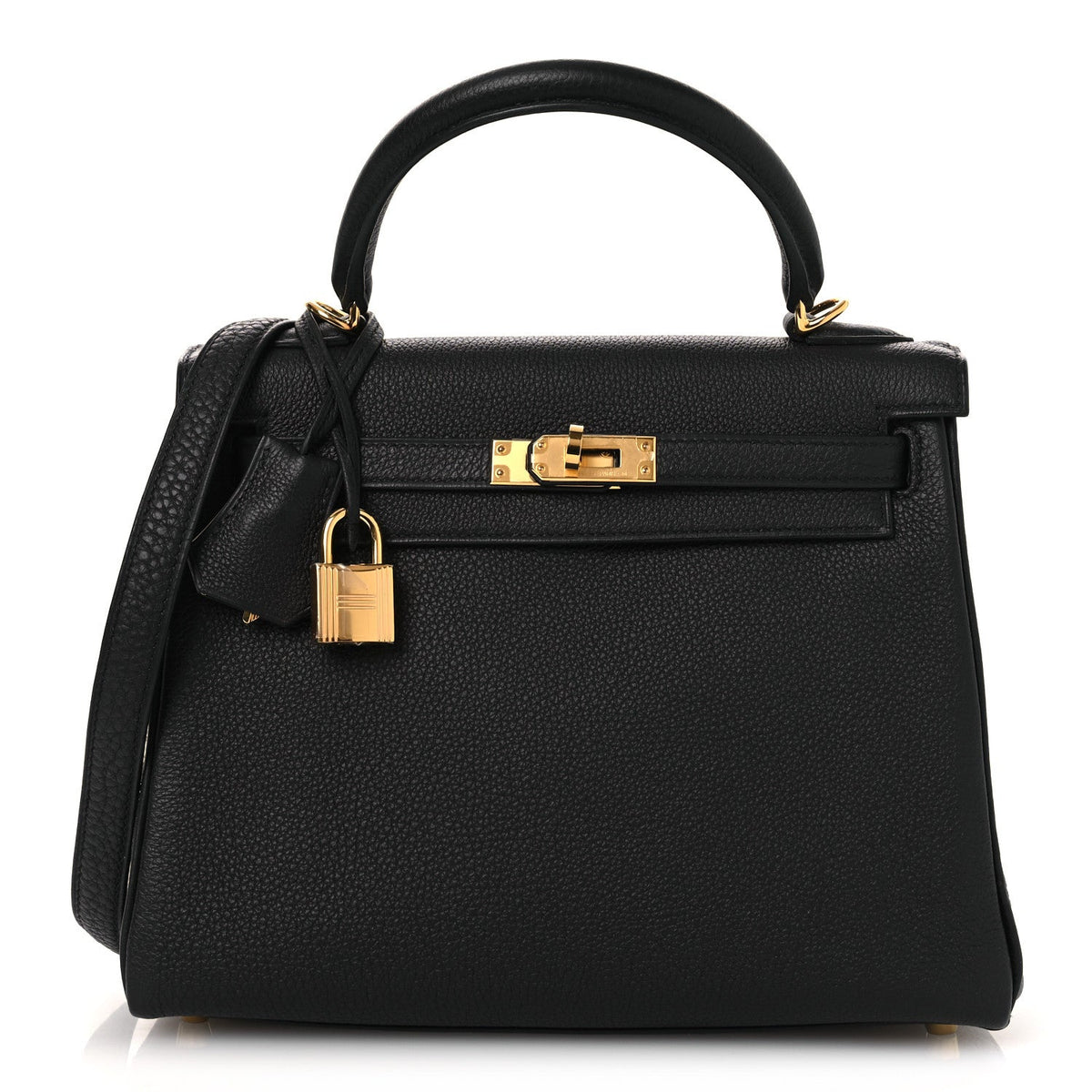 Togo Kelly Retourne 25 Black product image 1, provided for visual reference and product detail review