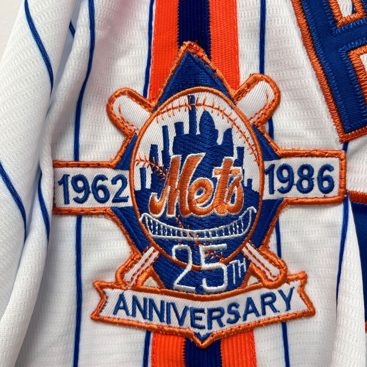 1986 New York Mets World Series Champions Jersey Mitchell & product image 3