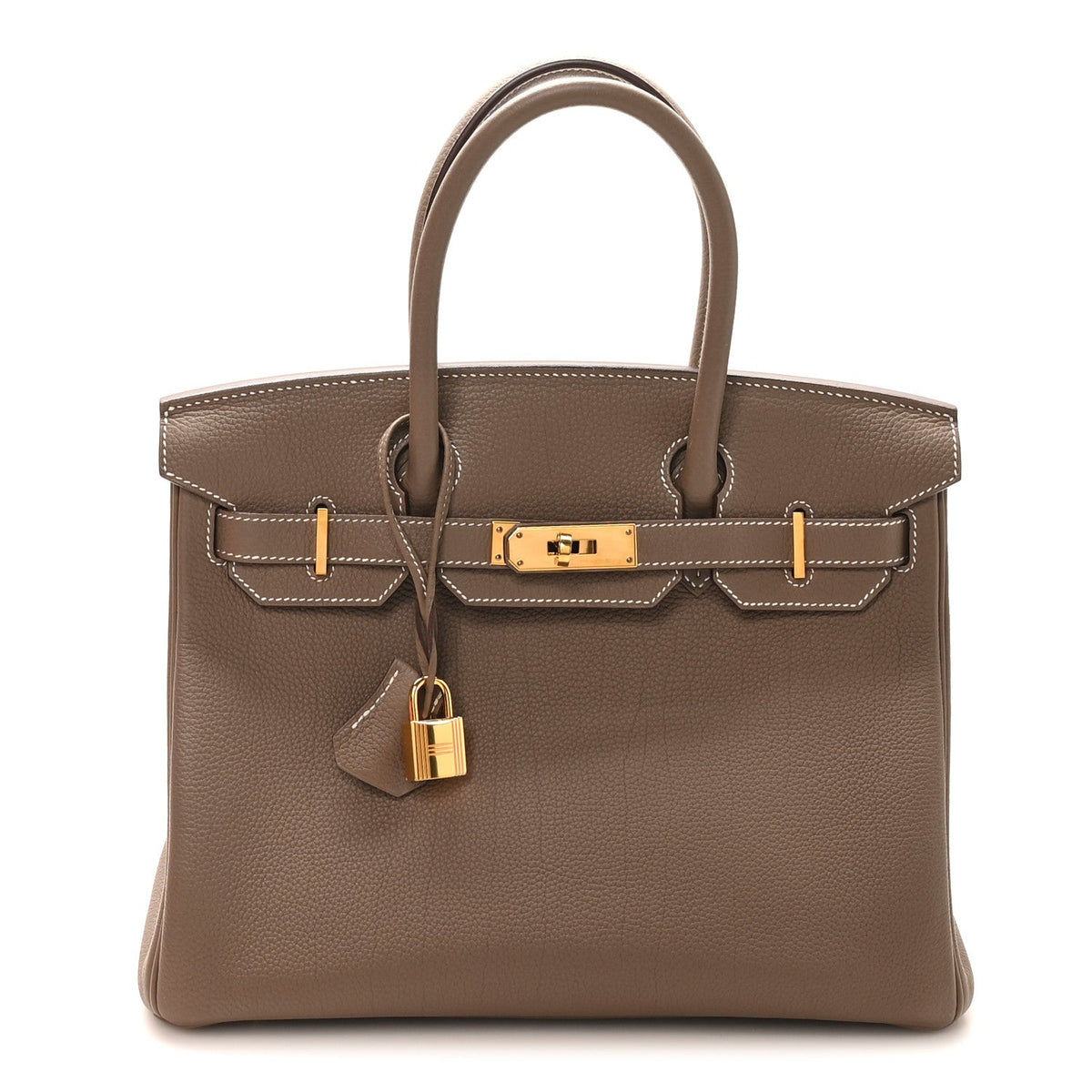 Togo Birkin 30 Etoupe product image 1, provided for visual reference and product detail review