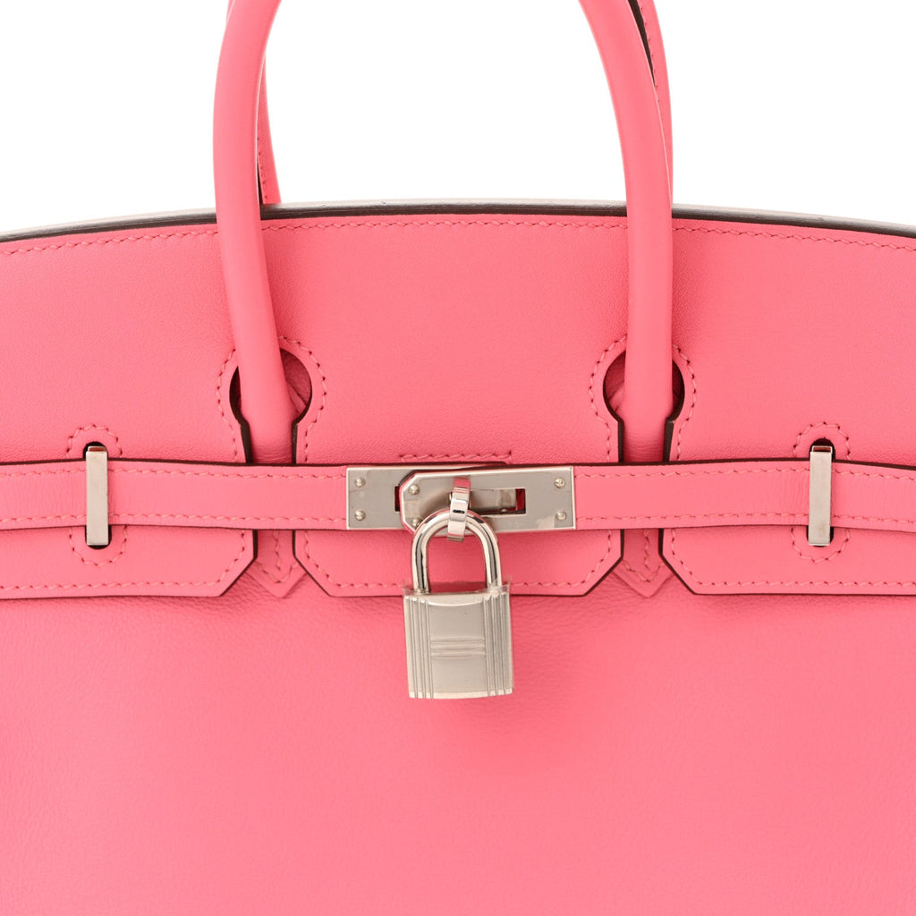 Swift Birkin 25 Rose Azalee product image 8, provided for visual reference and product detail review