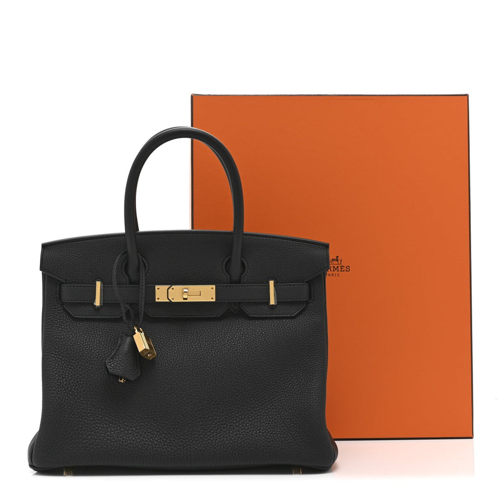 Togo Birkin 30 Bleu Ocean product image 12, provided for visual reference and product detail review