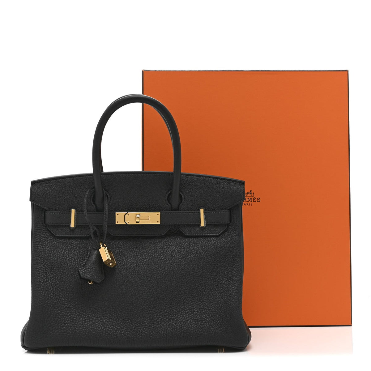 Togo Birkin 30 Bleu Ocean product image 12, provided for visual reference and product detail review