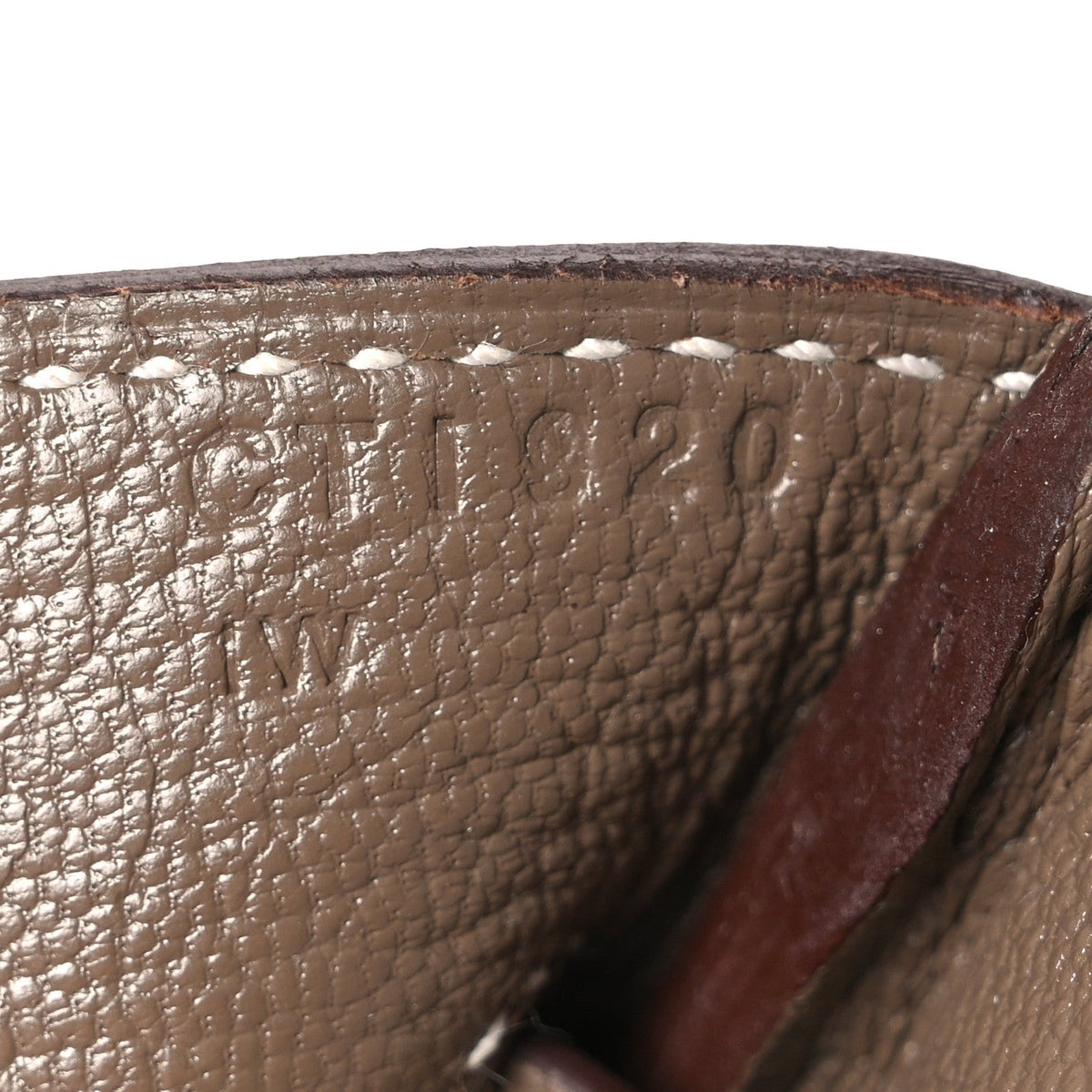 Togo Birkin 30 Etoupe product image 7, provided for visual reference and product detail review