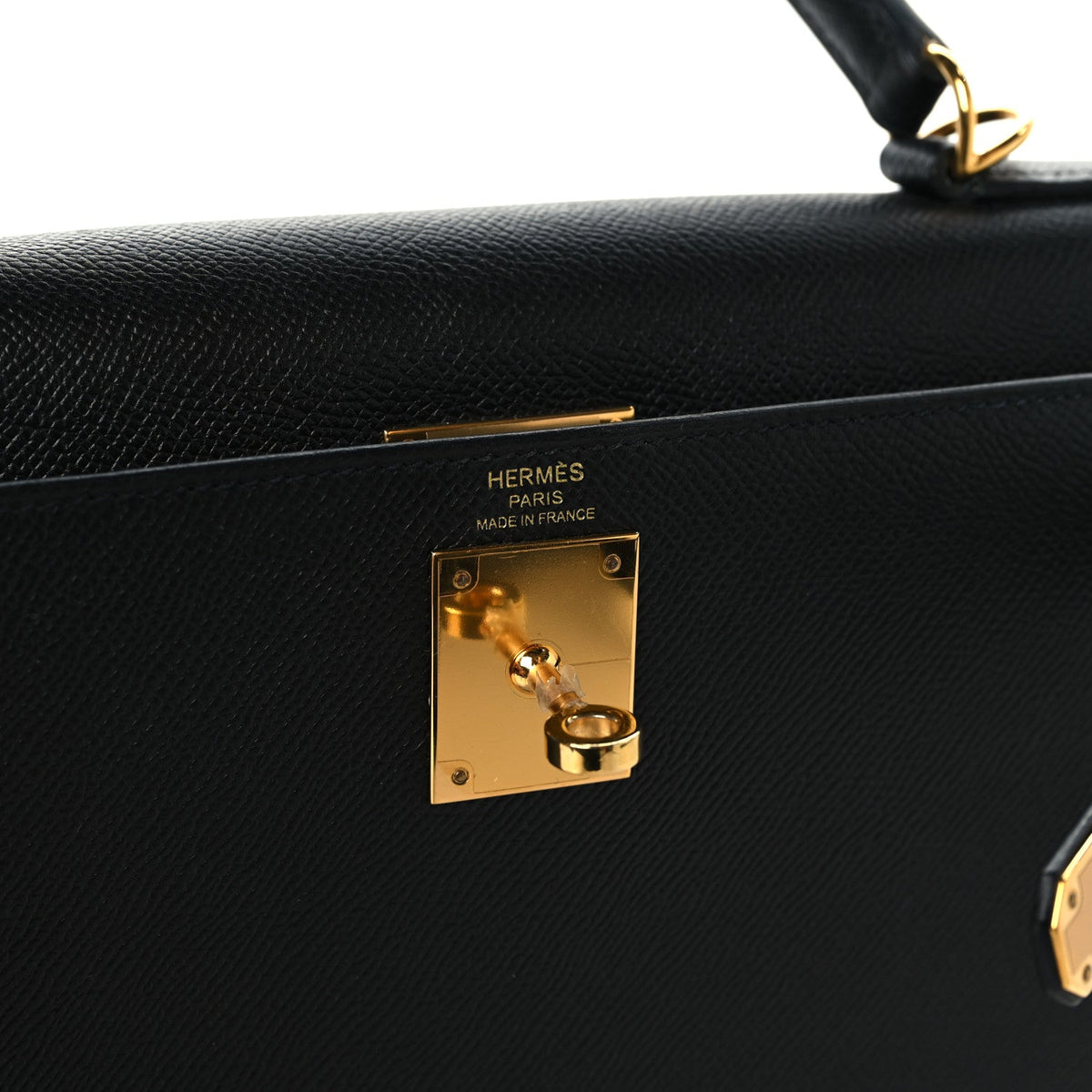 Epsom Kelly Sellier 28 Black product image 6, provided for visual reference and product detail review